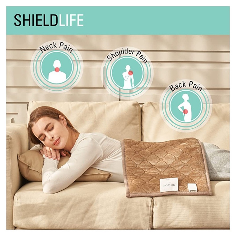 Shield Life EMF Radiation Shield Blanket and Heating Pad Compact